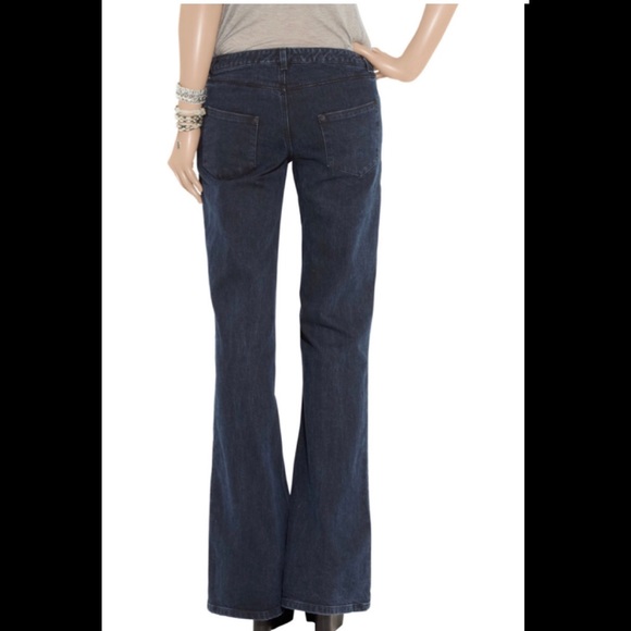 OLIVER THEYSKENS’ for THEORY Peps low-rise flared jeans -...
